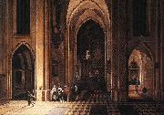 Interior of a Church ag NEEFFS, Pieter the Elder